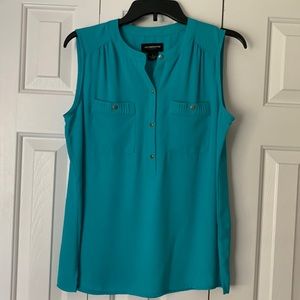 Liz Claiborne Career sleeveless blouse, size S